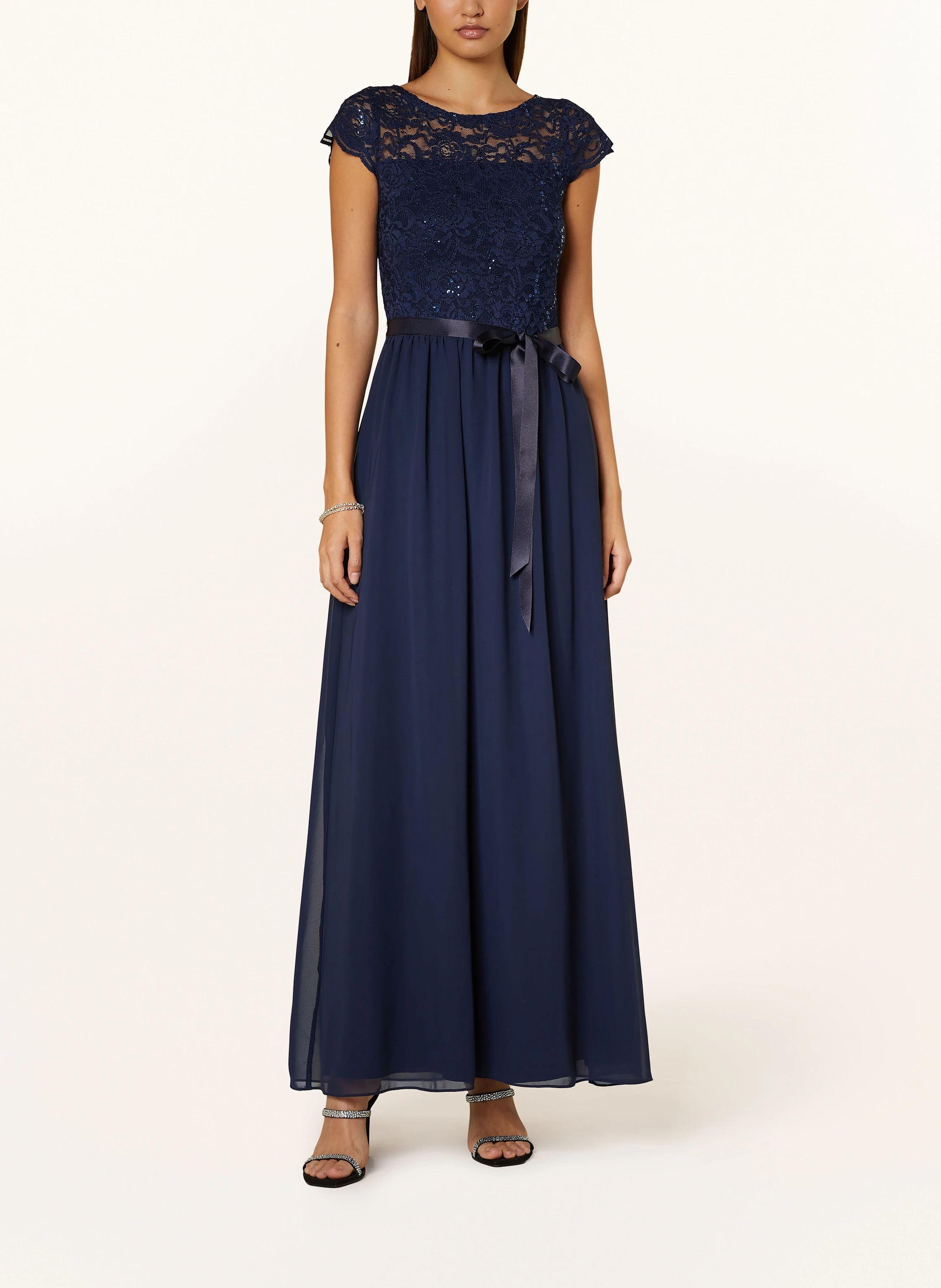 SWING Abendkleid mit Pailletten