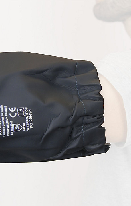 Gants imperméables protection ultra-longue fosse bassin aquarium étang Rostaing WetPro - Taille 10 (XL)