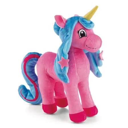 NICI Kuscheltier Lissy PONY Einhorn Roxy 17cm stehend pink-türkis