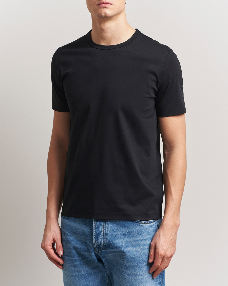 Tiger of Sweden Olaf Mercerized Cotton T-Shirt Black