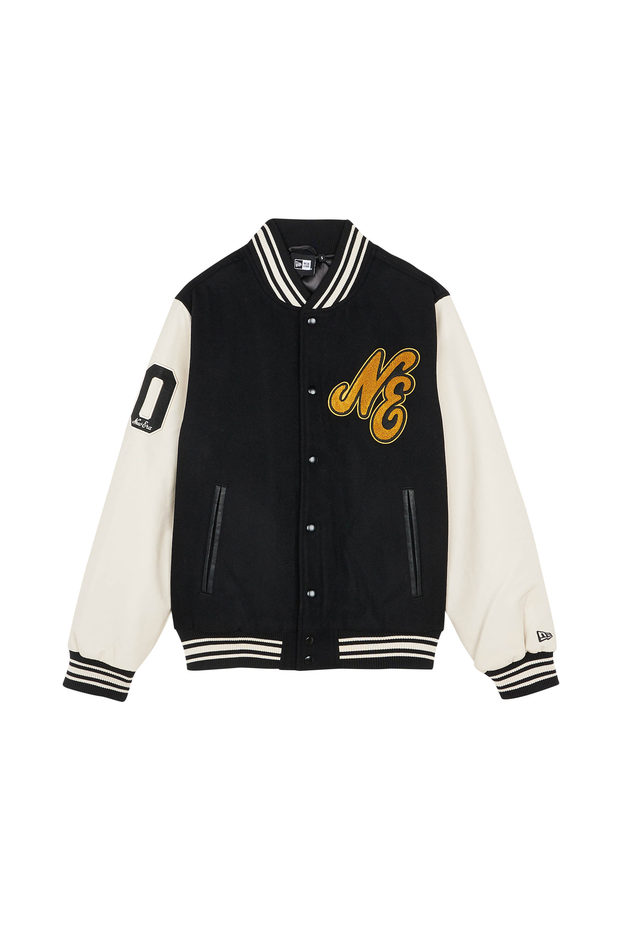 NEW ERA Bomber NE SCRIPT LOGO V Noir
