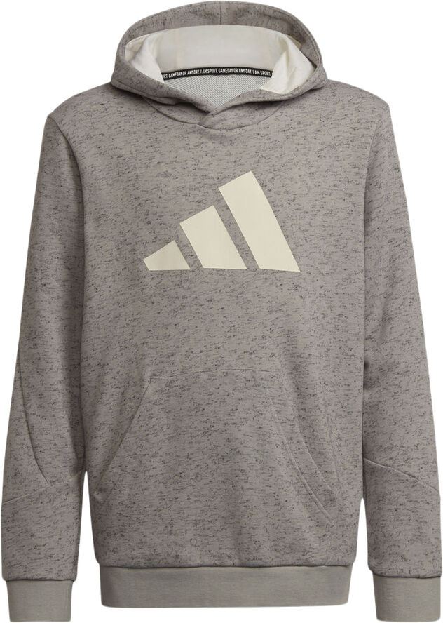 adidas Future Icons 3-Stripes hættetrøje Grå