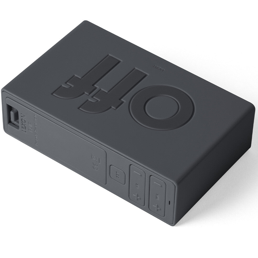 Lexon flip classic digitale wekker - dark grey
