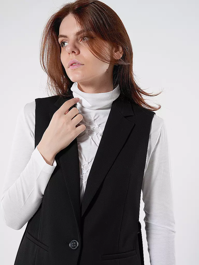 LUISA CERANO Gilet  schwarz