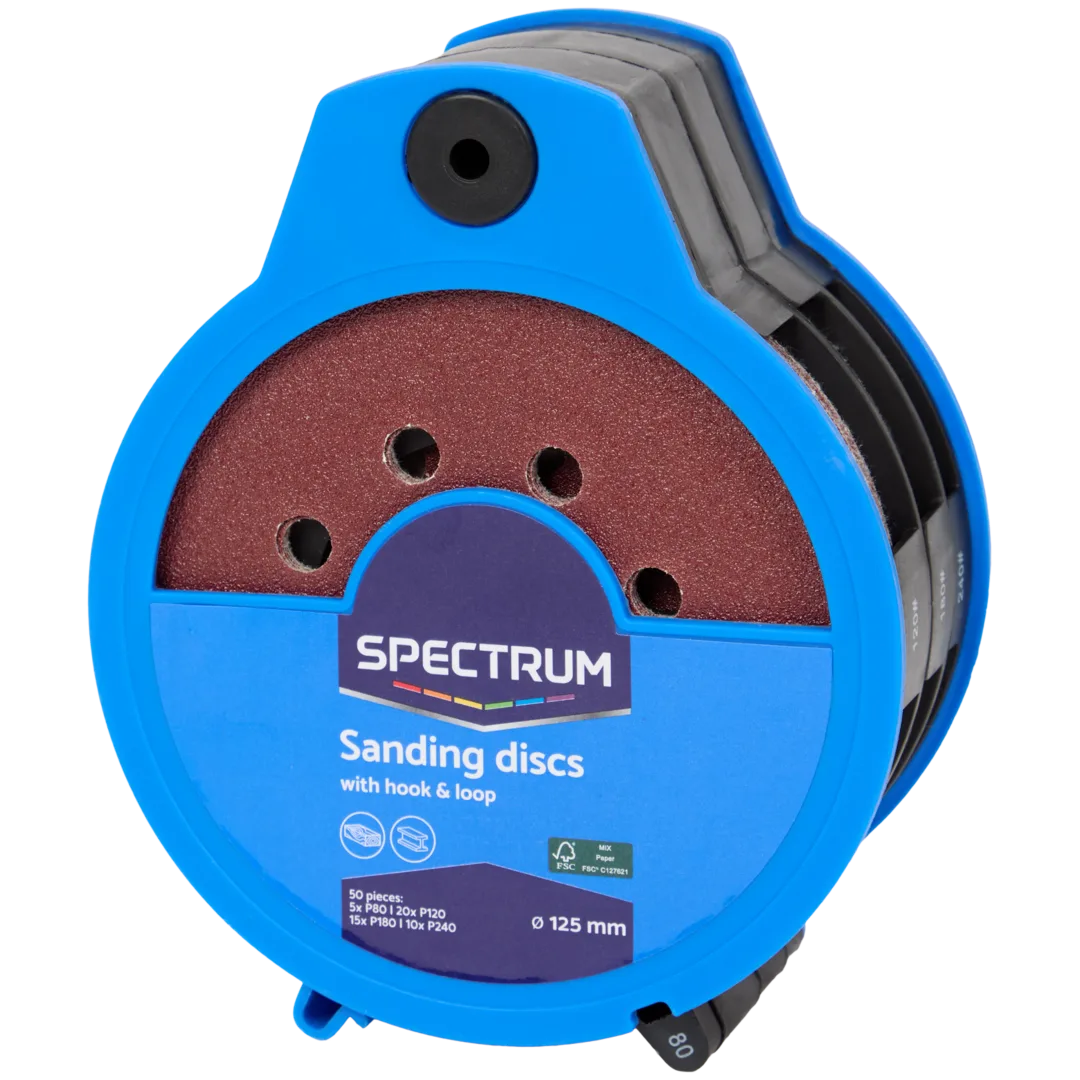 Spectrum schuurschijven 50 stuks