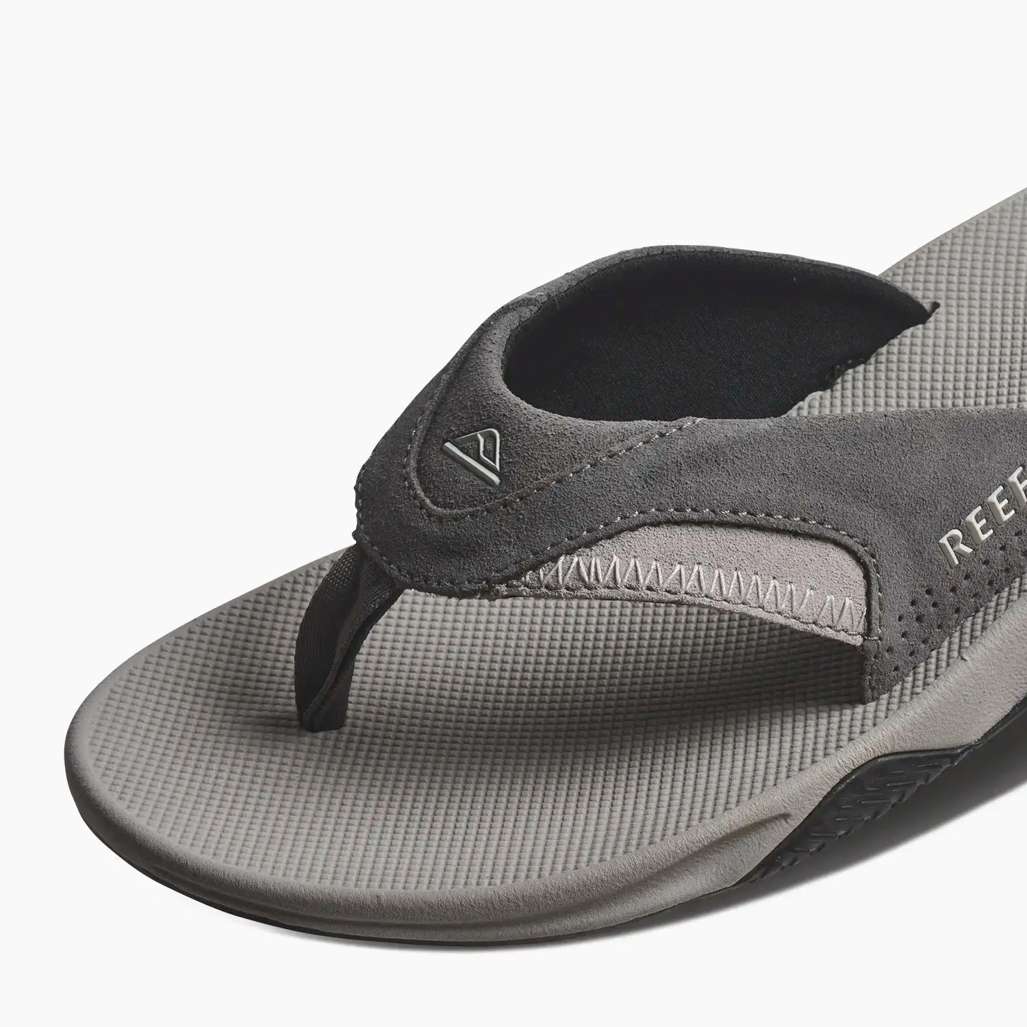 Fanning Grey Suede