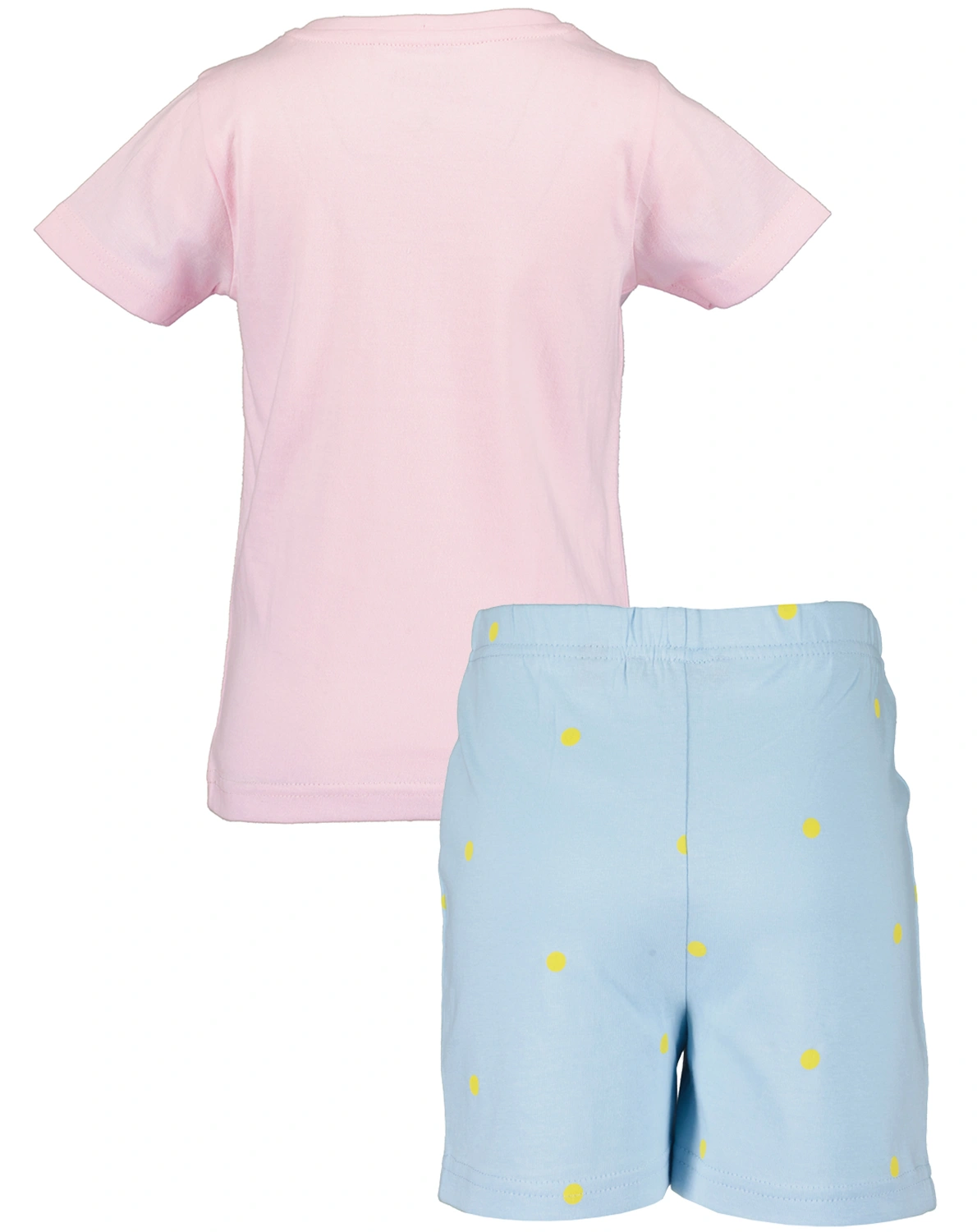 Schlafanzug UNICORN HOLIDAYS kurz in rosa/blau