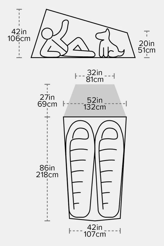 Big Agnes Big Agnes Fly Creek HV UL2 Solution Dye Tent