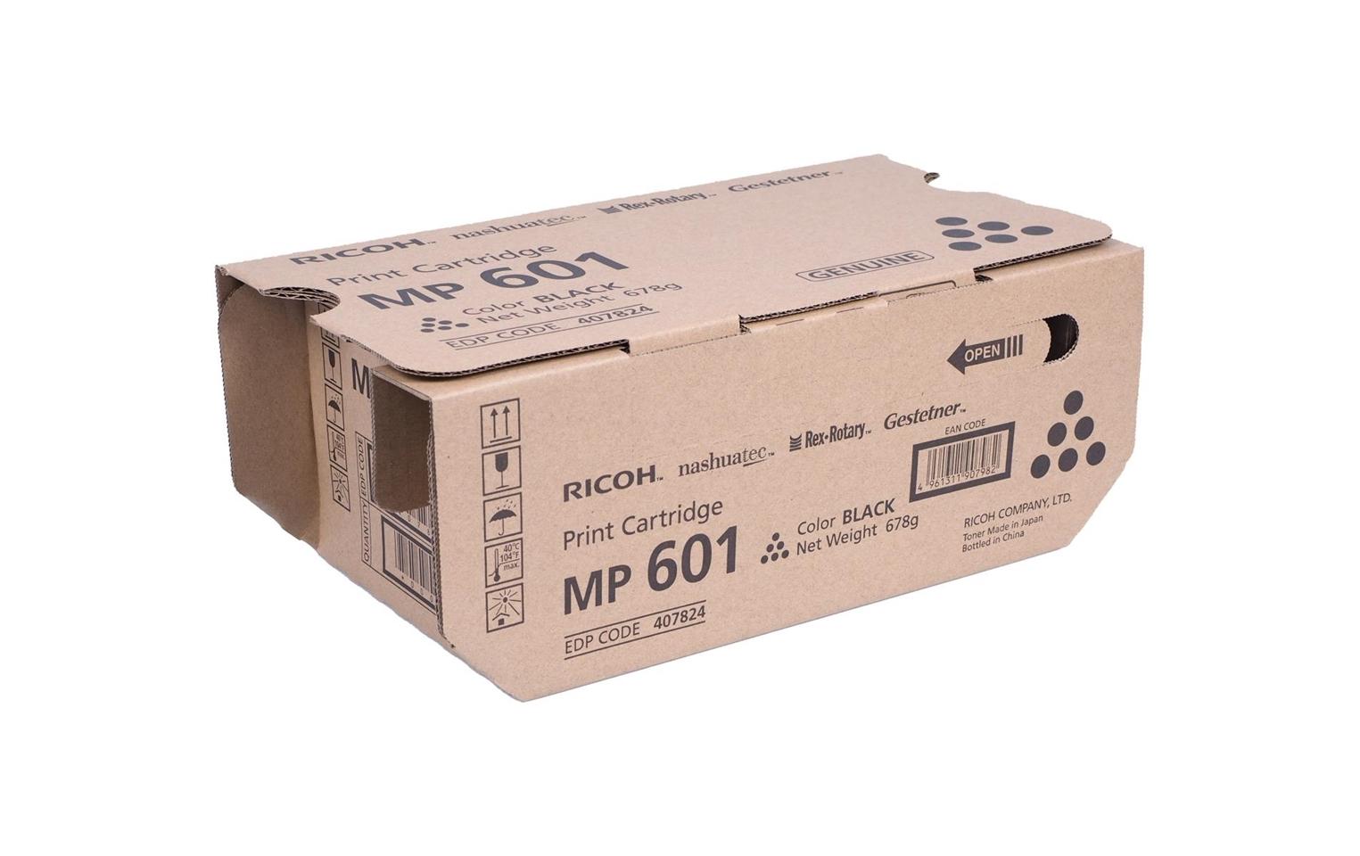 Toner MP601 Black<br>Toner, Schwarz