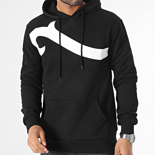 Sweat Capuche Big Logo Noir
