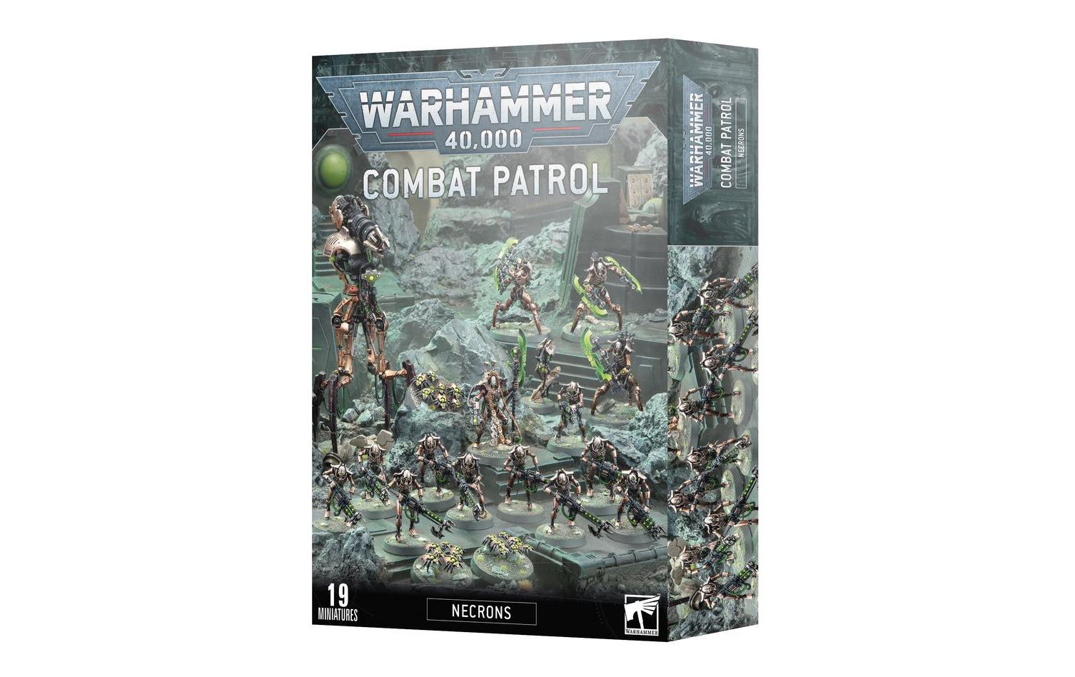 Figurenset Warhammer 40K Combat Patrol NecronsWarhammer 40.000 Miniaturen: Kampfpatrouille Adeptus Mechanicus der Necrons