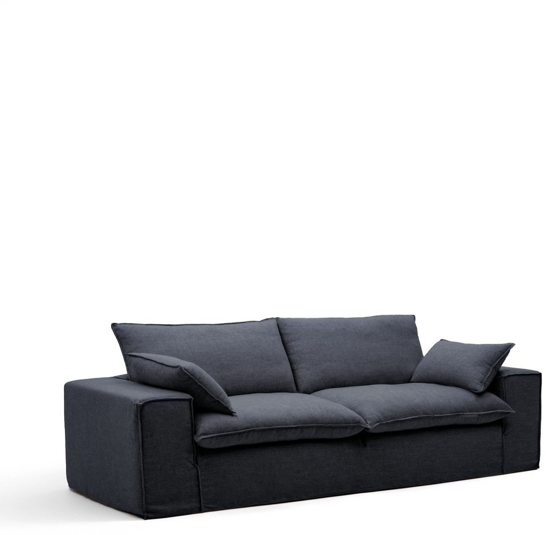 Kave Home Anarela Donkergrijs 3-Zitsbank