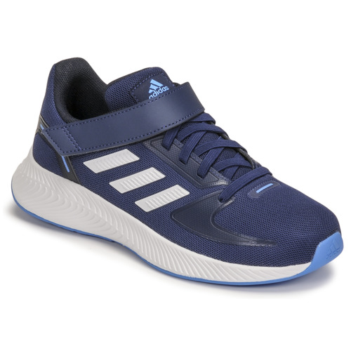 adidas Performance - RUNFALCON 2.0 EL K - Marine / Blanc