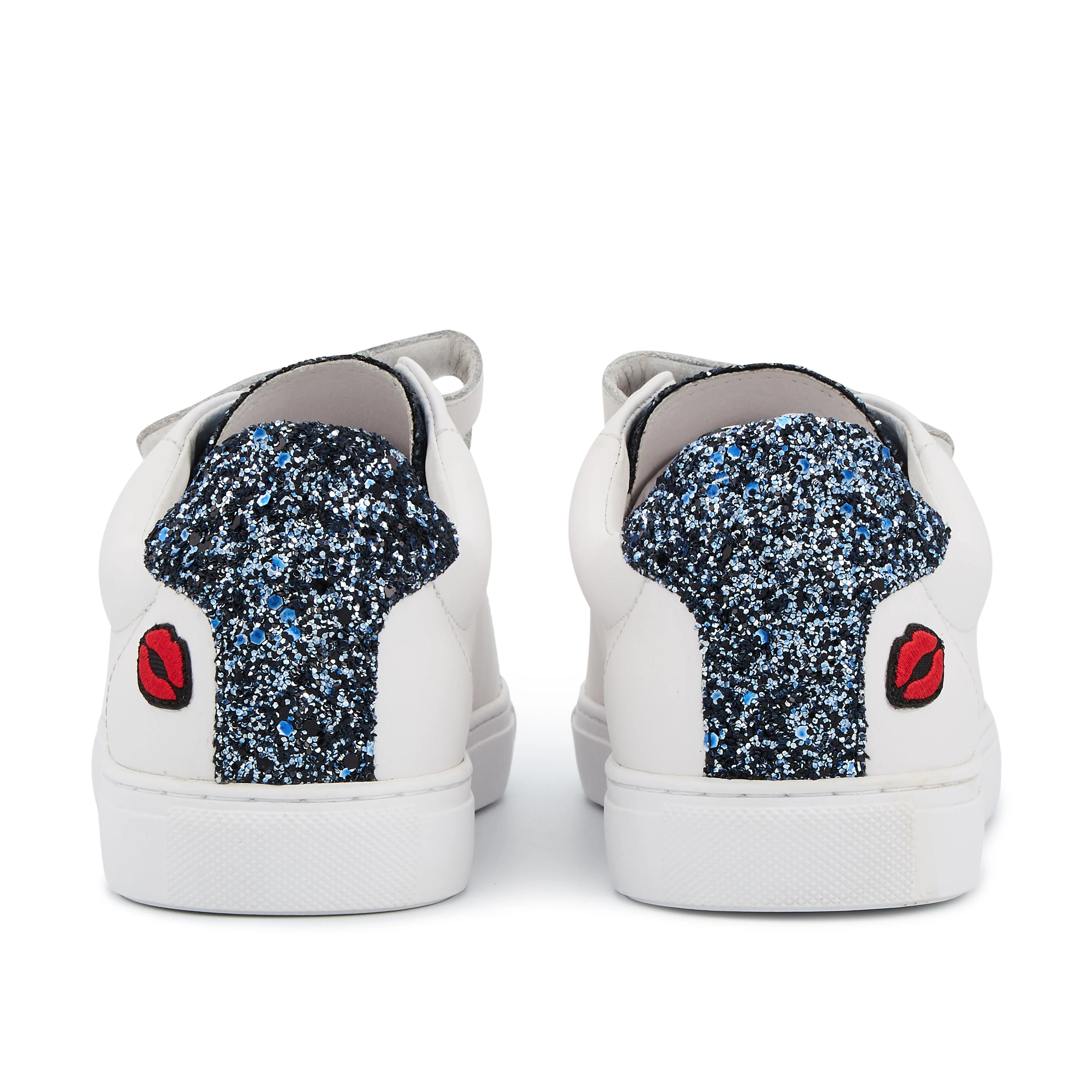EDITH J'IRAI OU TU IRAS - Sneakers en cuir | Blanc