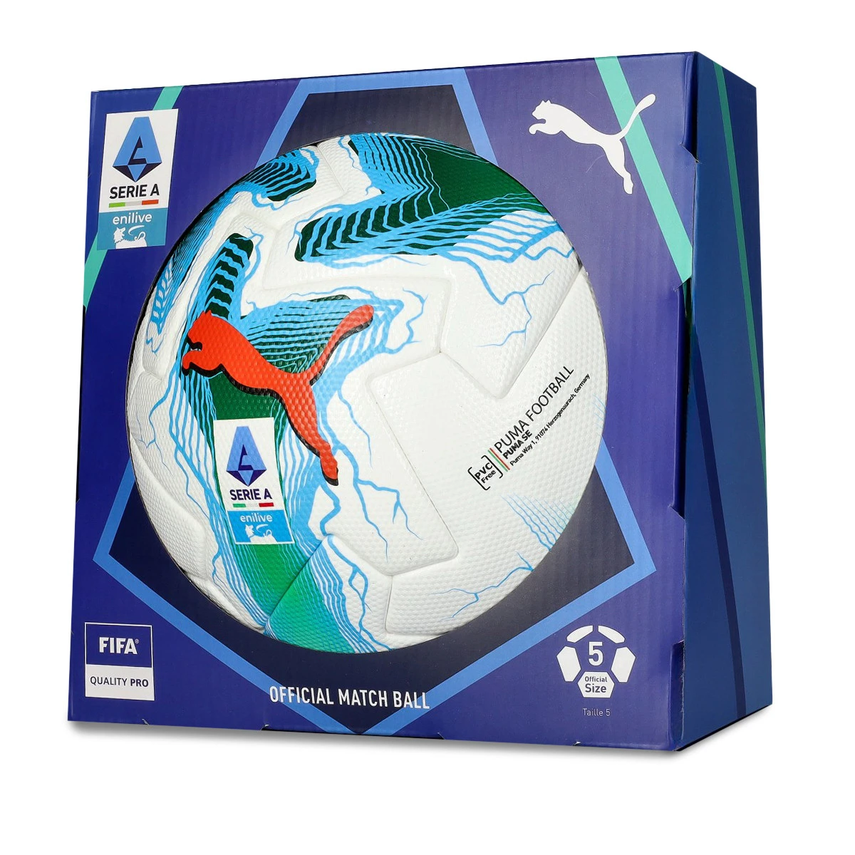 Bola Puma Orbita Serie A 2025-2026 Fifa Quality Pro Box