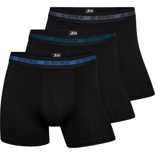 JBS Bambus 3-pak Tights, Sort, 3XL