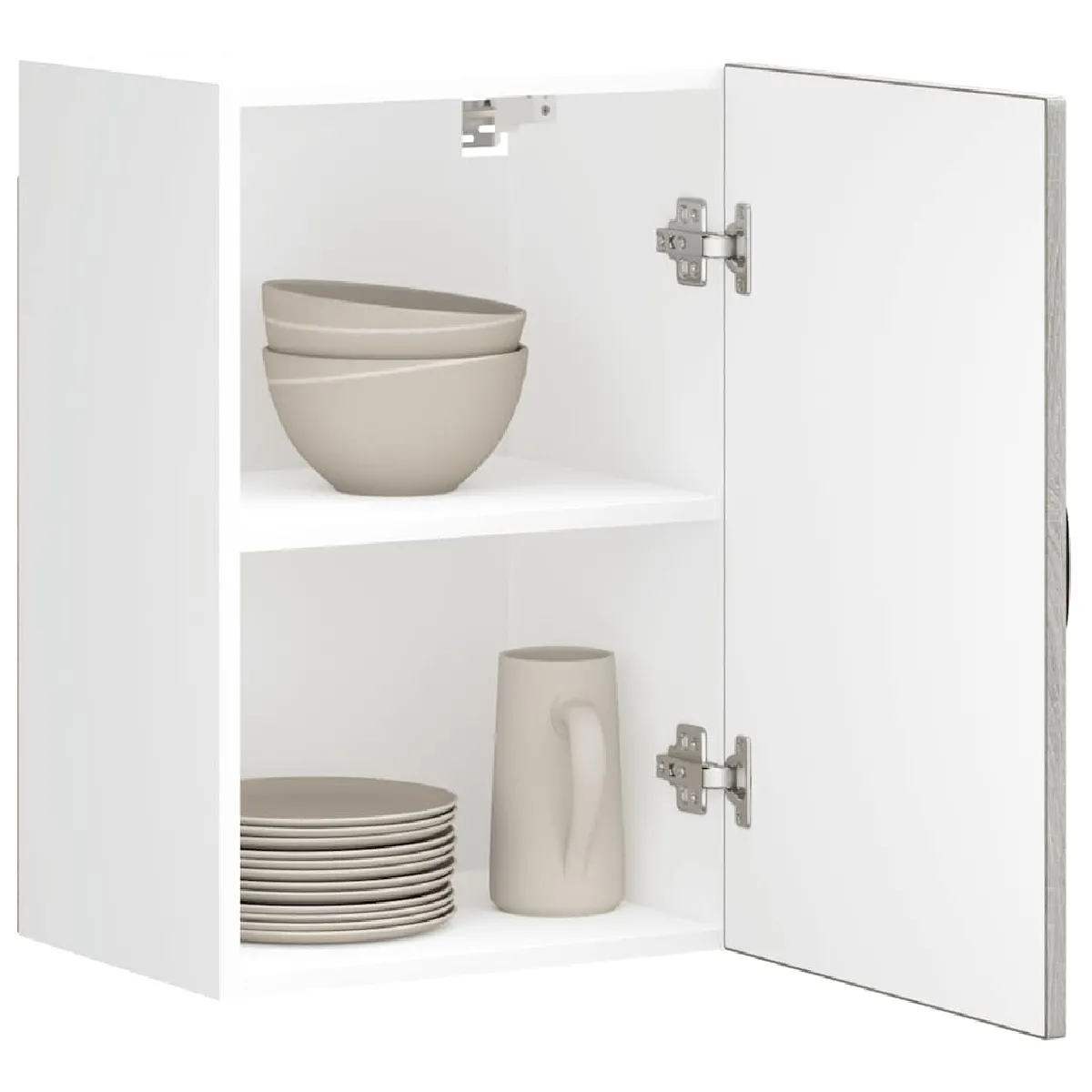 vidaXL Armoire murale de cuisine Kalmar - Sonoma gris