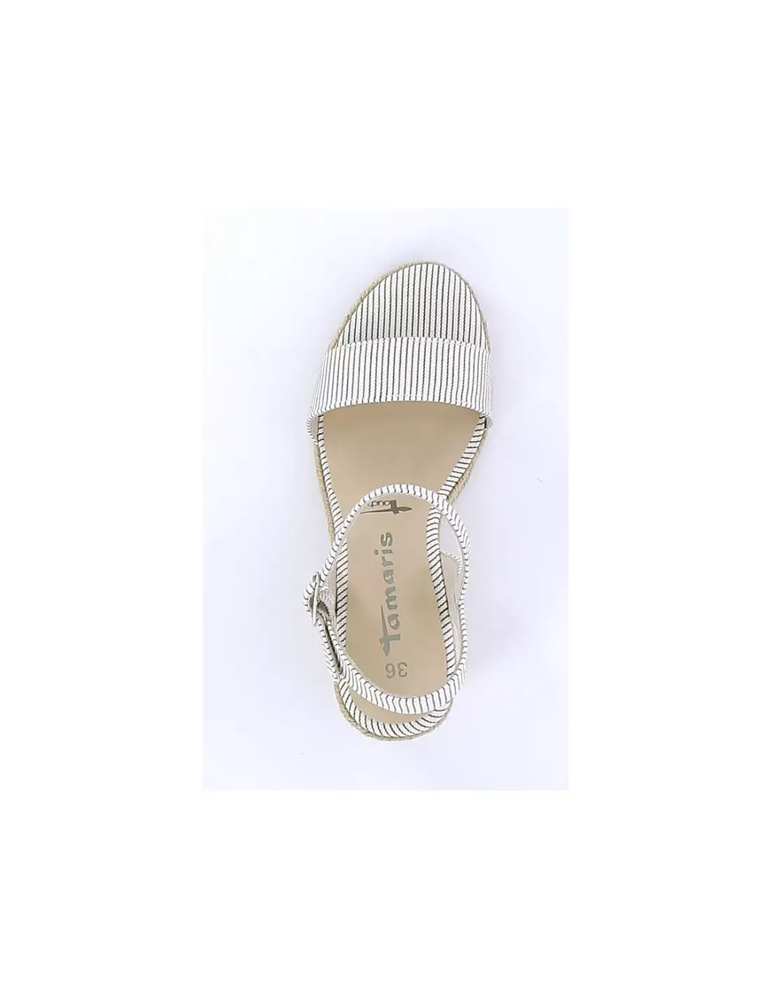 TAMARIS 28300 2 - Sandales & nu-pieds Denimstripes