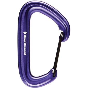 Black Diamond Litewire Karabiner Purple