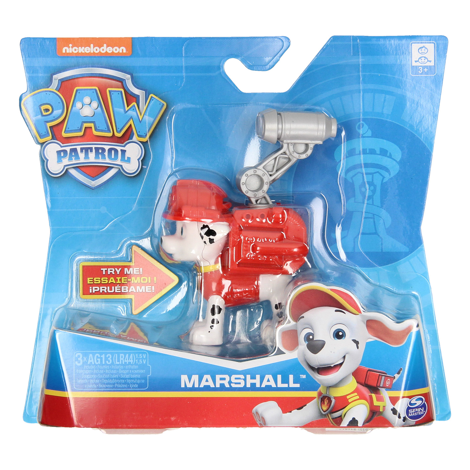 PAW Patrol Pup & Badge - Marshall