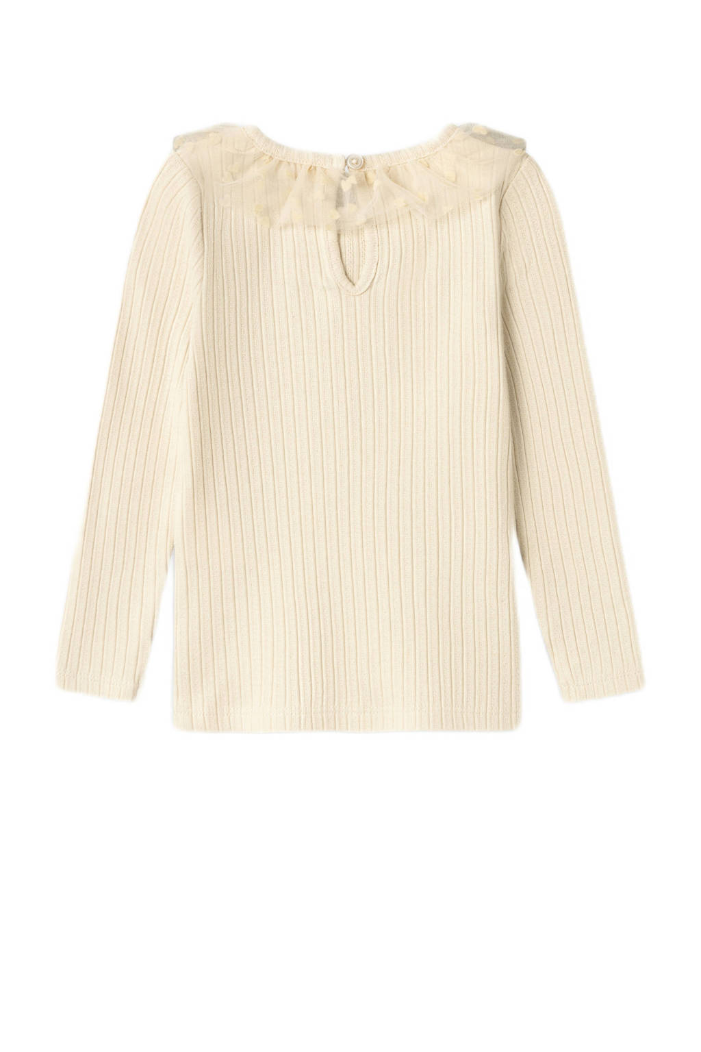 NAME IT longsleeve NMFNAJAS ecru