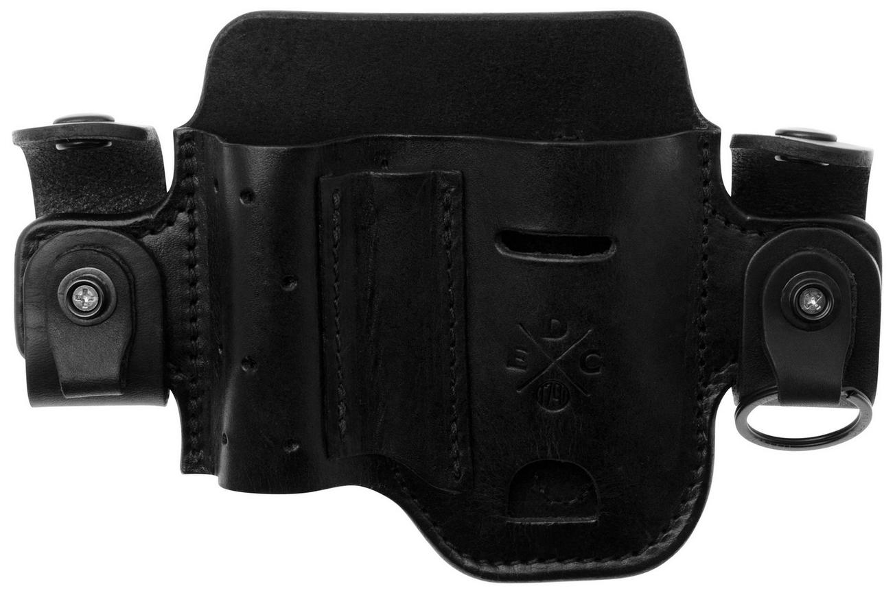 1791 EDC Heavy Duty Action-Snap Small Flex Tool Organizer EDC-HD-AS-SF-BLK-A Black, lederen riemholster