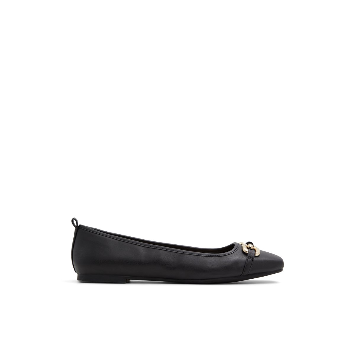 K STUDIO-Sanin-l-Ballerine - Talon plat - Noir