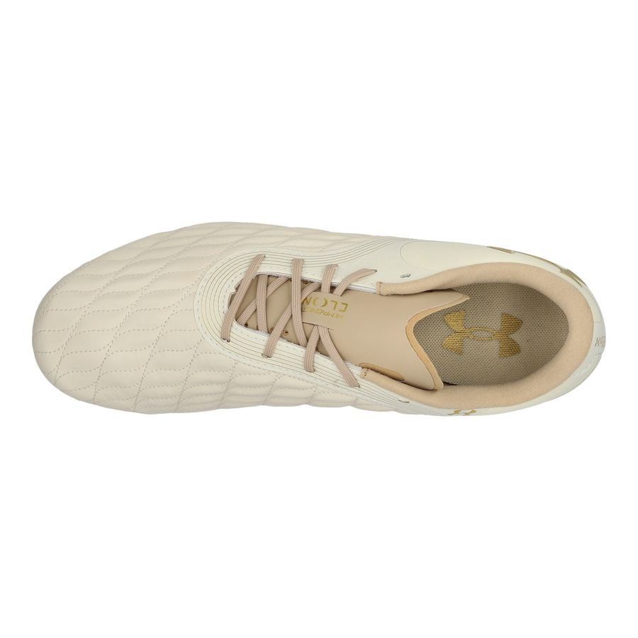 Under Armour Clone Magnetico Pro 3.0 FG - Blanc/Doré