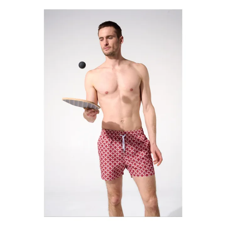 Apnée Short de Bain Récifs | Rouge