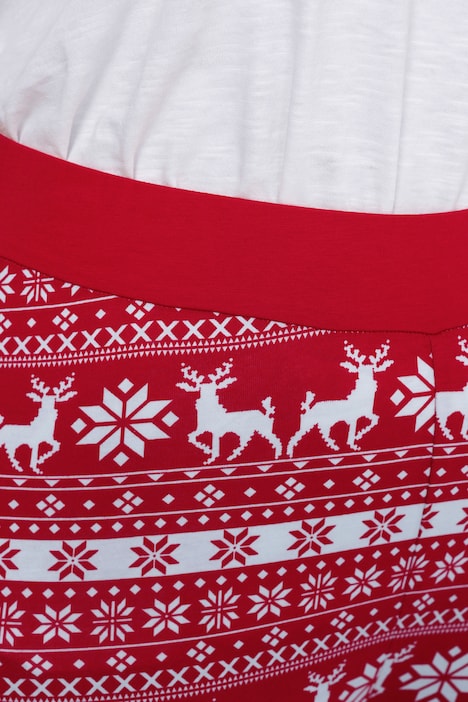 Leggings, Slim Fit, weihnachtliches Muster, Elastikbund