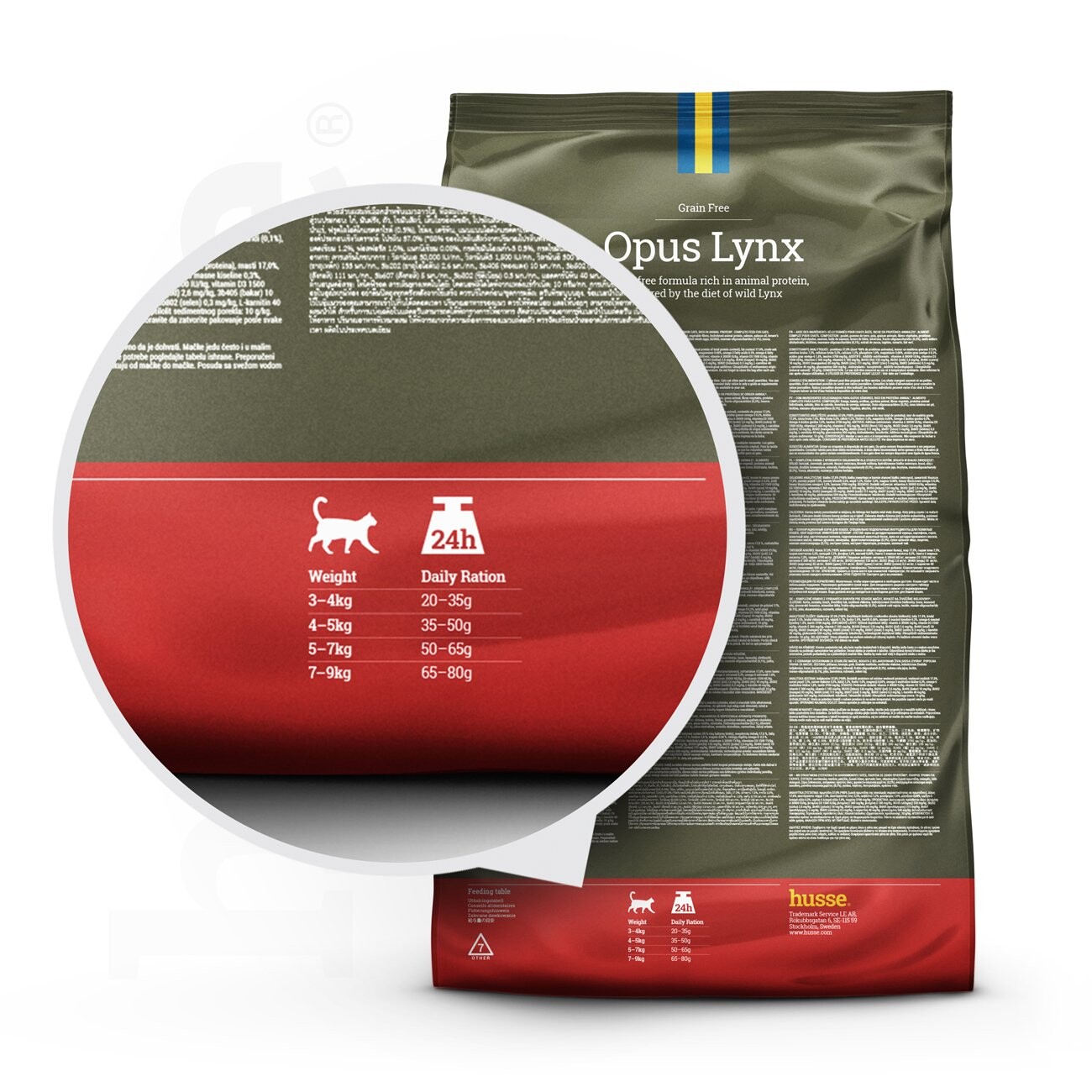 husse Opus Lynx Huhn & Kartoffel 2 kg