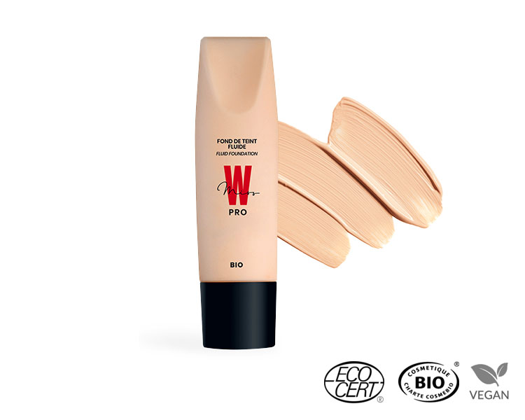 Miss W Pro - Fond de Teint Fluide BIO, 35ml