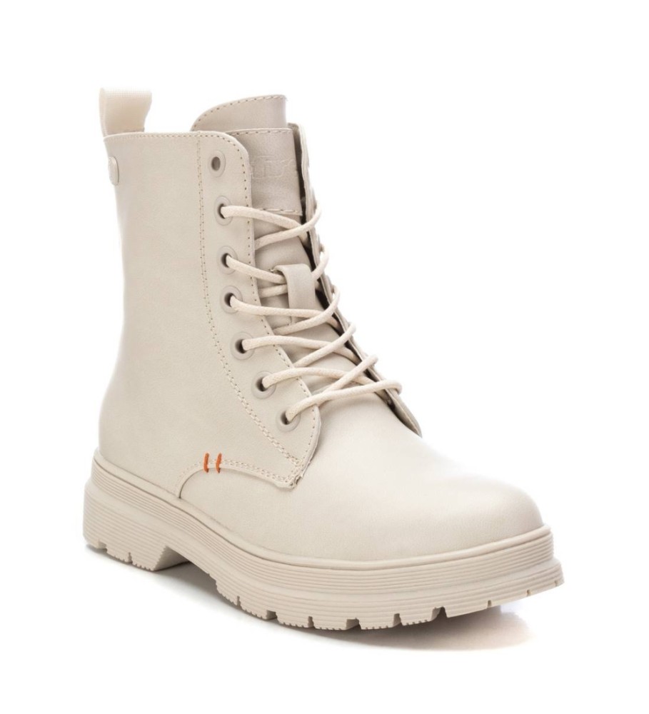 Botas de cano curto Refresh 171134 bege