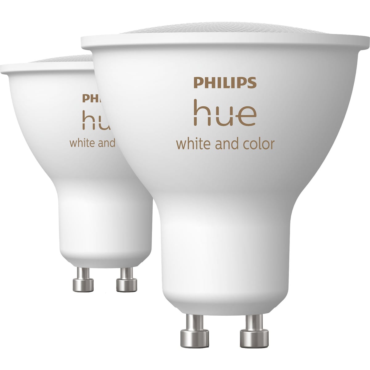 Philips Hue WAC lyspære 4,2 W GU10 (topakning)