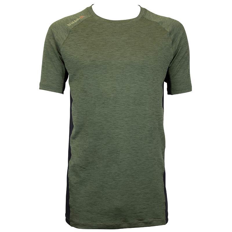 Tee Shirt Manches Courtes Homme Trakker Marl Moisture Wicking T Shirt - Kaki