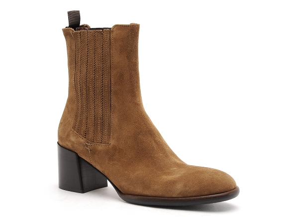 Muratti boots bottine talons femme roumegeux marron