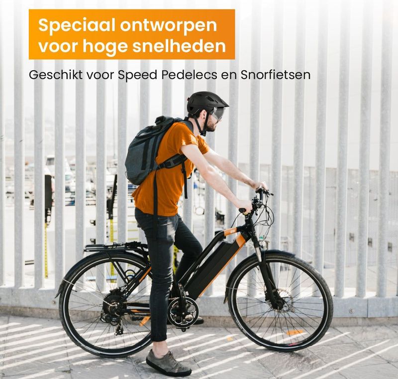 R2B - Speed Pedelec Helm - Fietshelm - LED Verlichting - Maat M - 55-58 cm