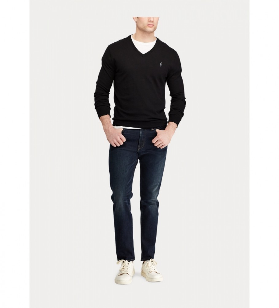 Suéter Ralph Lauren Slim Fit 710670789003 preto