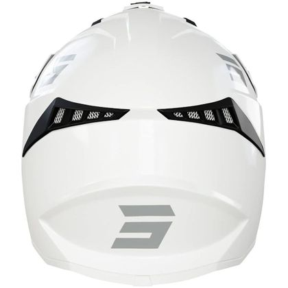 Casque cross Shot LITE SOLID - WHITE GLOSSY 2022 - Blanc