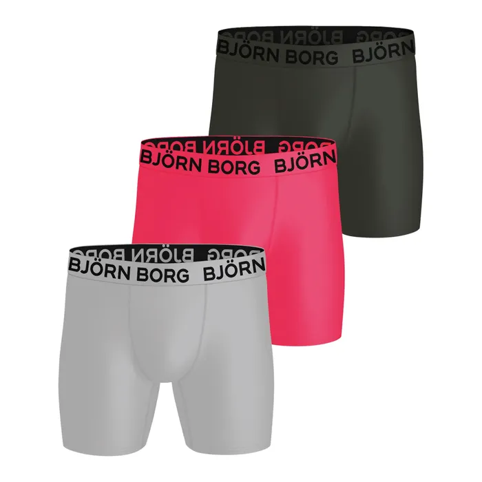 Bjorn Borg Björn Borg Sports Microfiber Boxershorts Heren (3-pack)