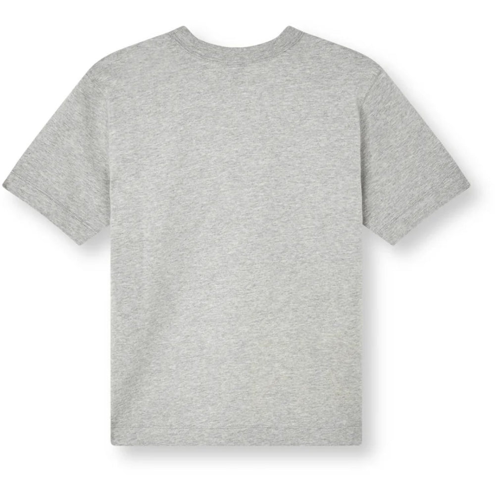 Køb Mads Nørgaard Light Grey Melange Dry Single Theo Tee