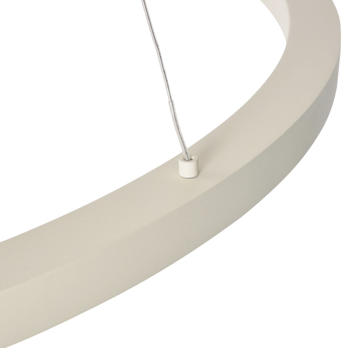 Design hanglamp beige 80cm incl. LED 3-staps dimbaar - Girello