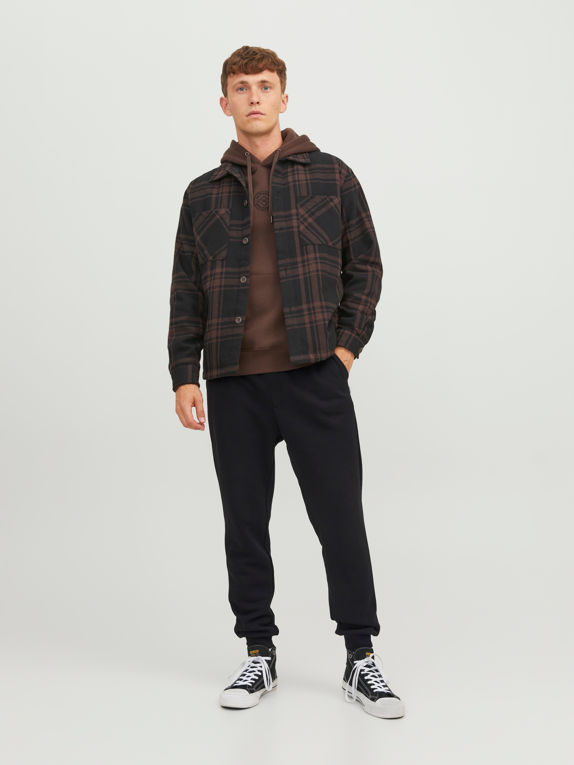 Jack & Jones Sweathose »JPSTGORDON mit Kordelzug und Komfortbund«  unifarben, modisch, regular fit, Sweatware