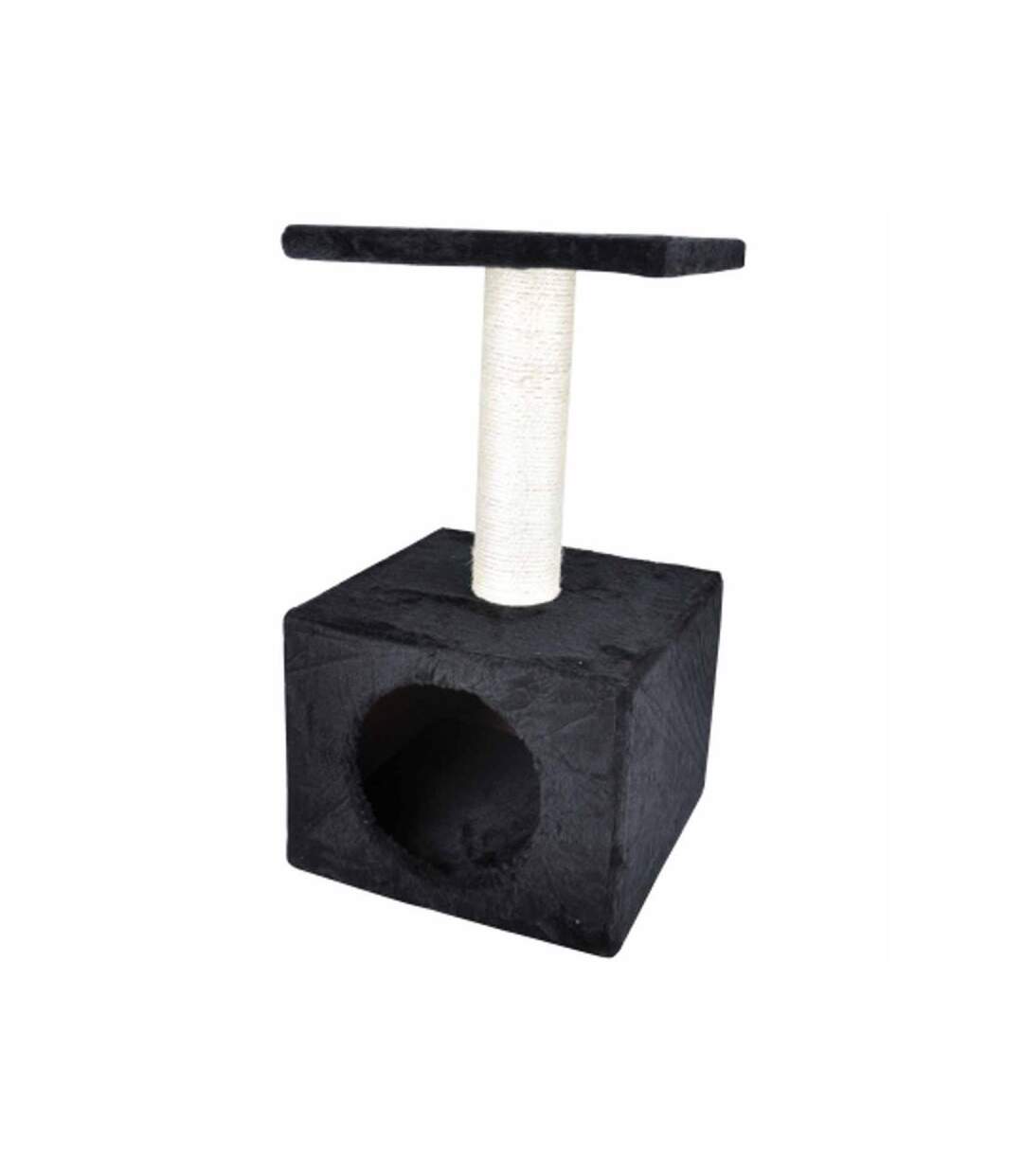 Paris Prix - Arbre à Chat Avec Niche 1 Plateforme 58cm Noir