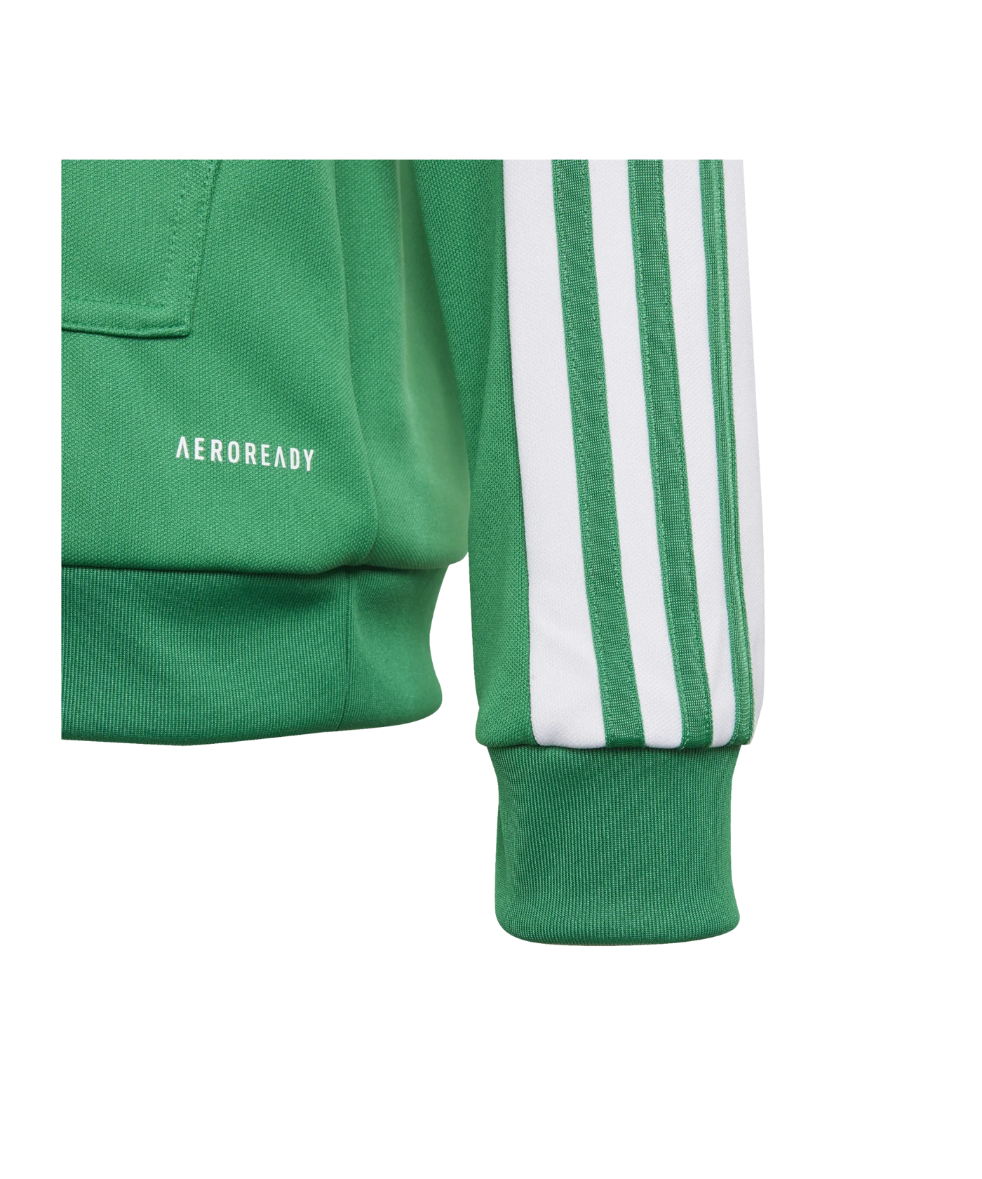 adidas Squadra 21 Hoody Kids Grün Weiss
