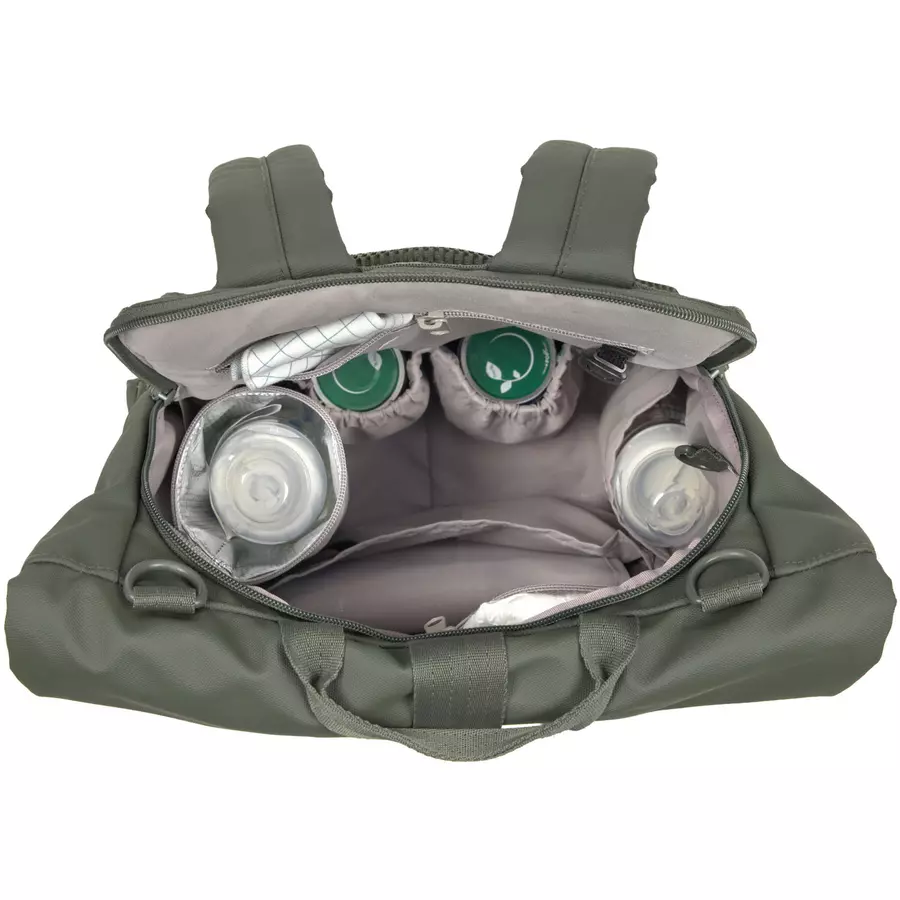 LÄSSIG Wickelrucksack Rolltop Up Backpack olive