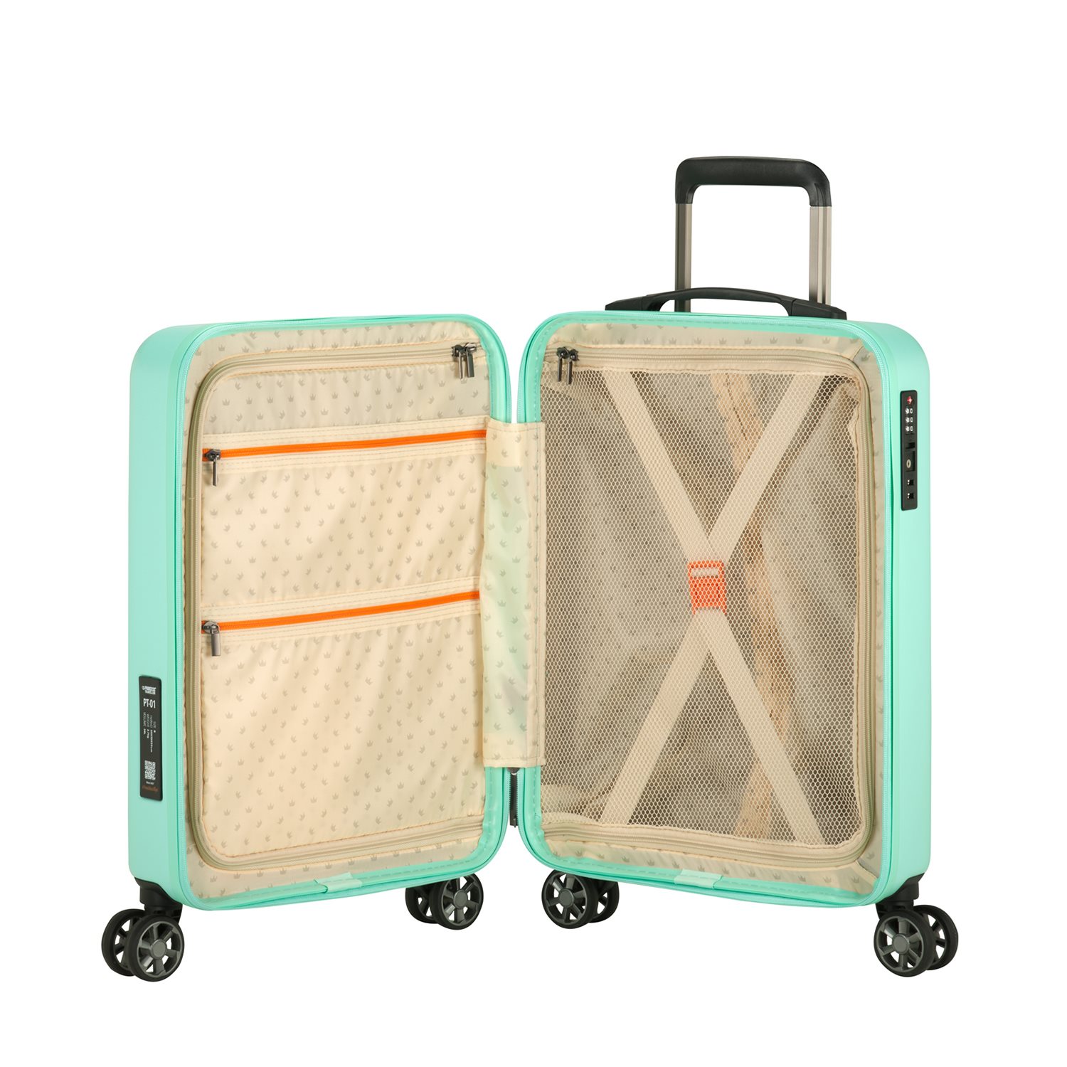 Princess Traveller PT-01 Deluxe Cabin Trolley pacific mint