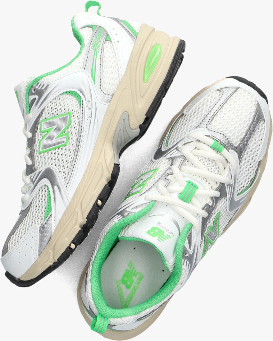NEW BALANCE witte new balance lage sneakers mr530 d