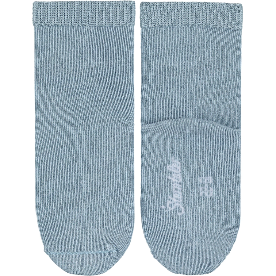 Sterntaler Söckchen 3er-Pack uni hellblau
