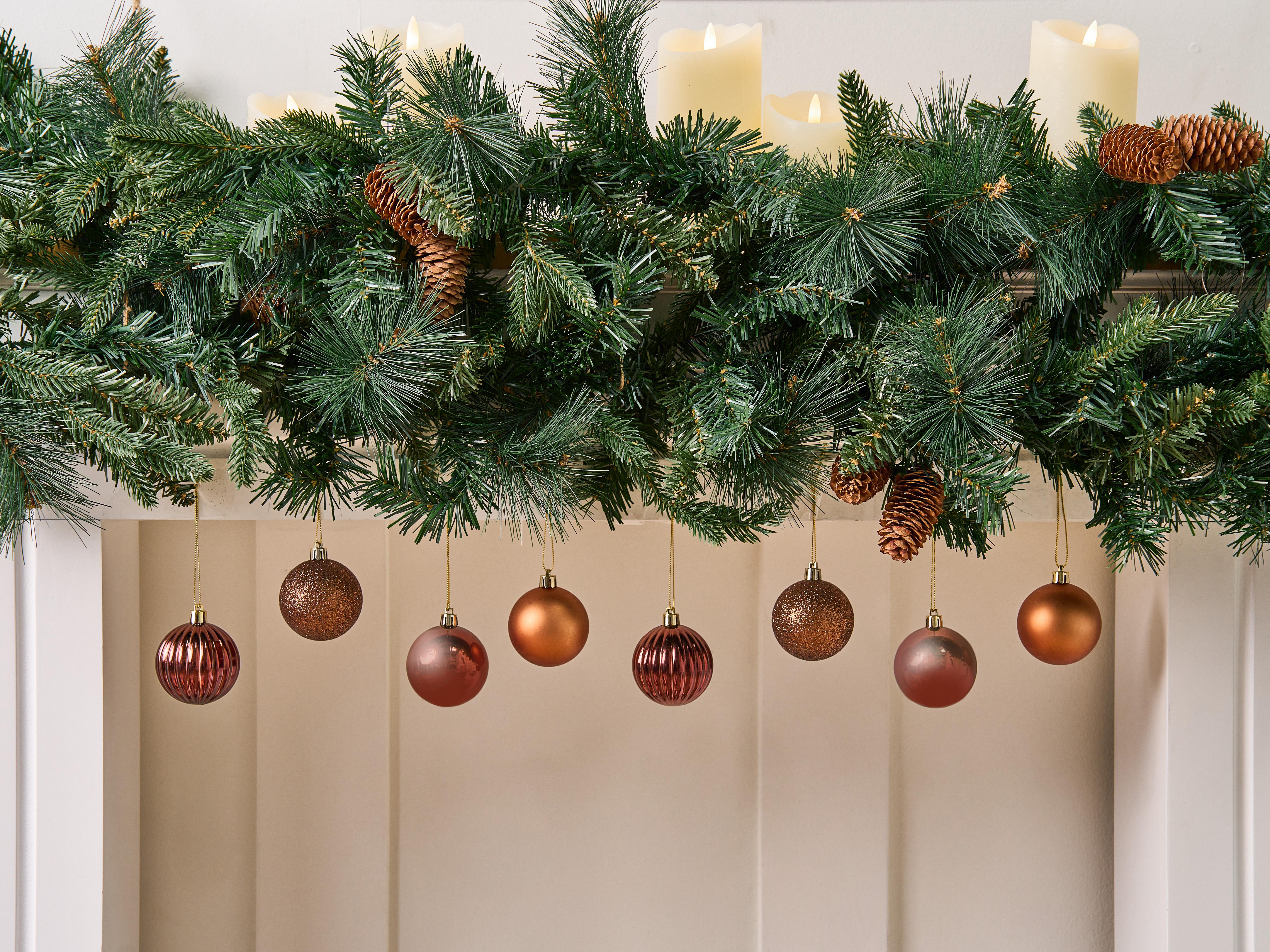 Set van 60 kerstballen ISOJARVI Bruin